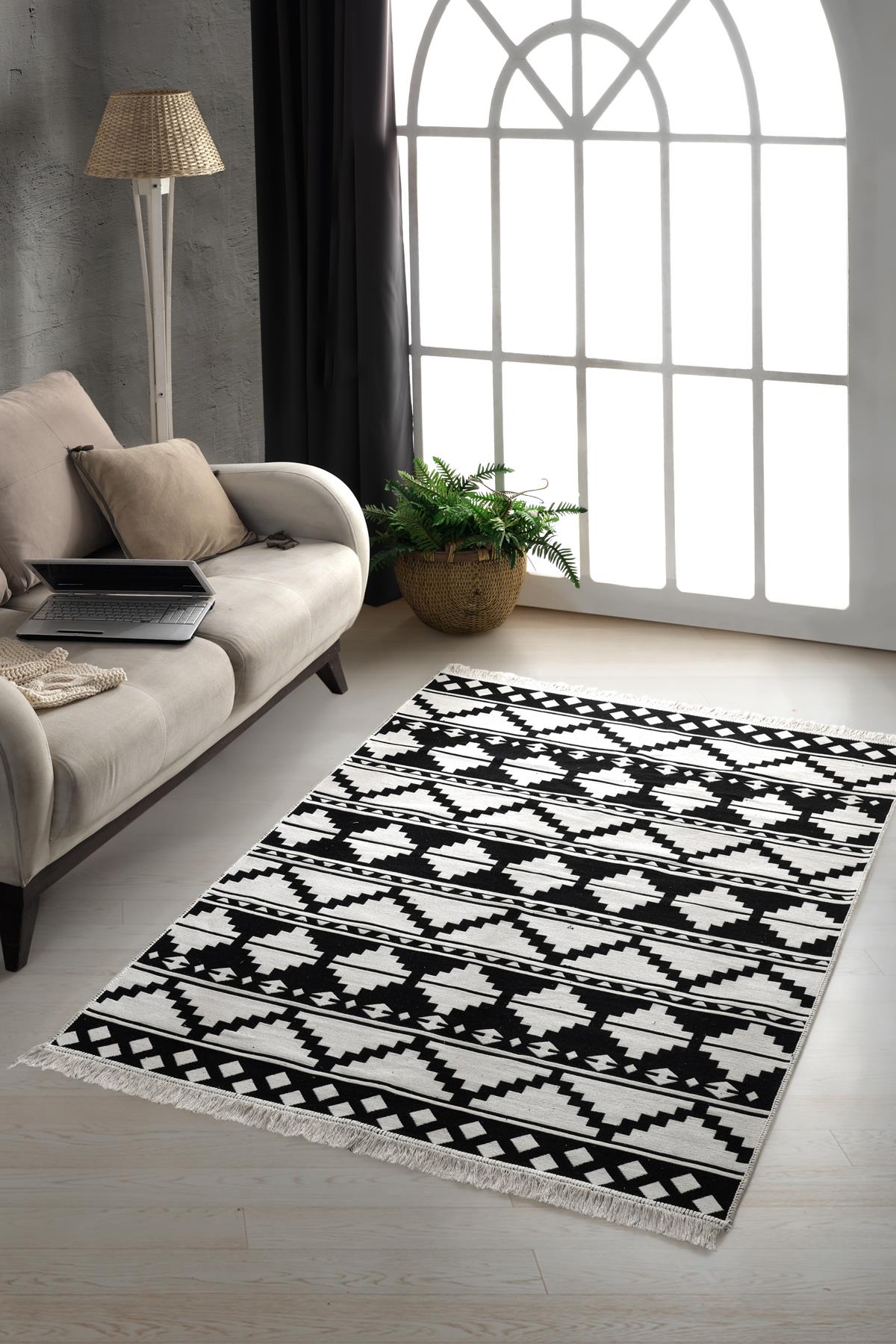 Anatolia Çift Taraflı Modern Dokuma Kilim