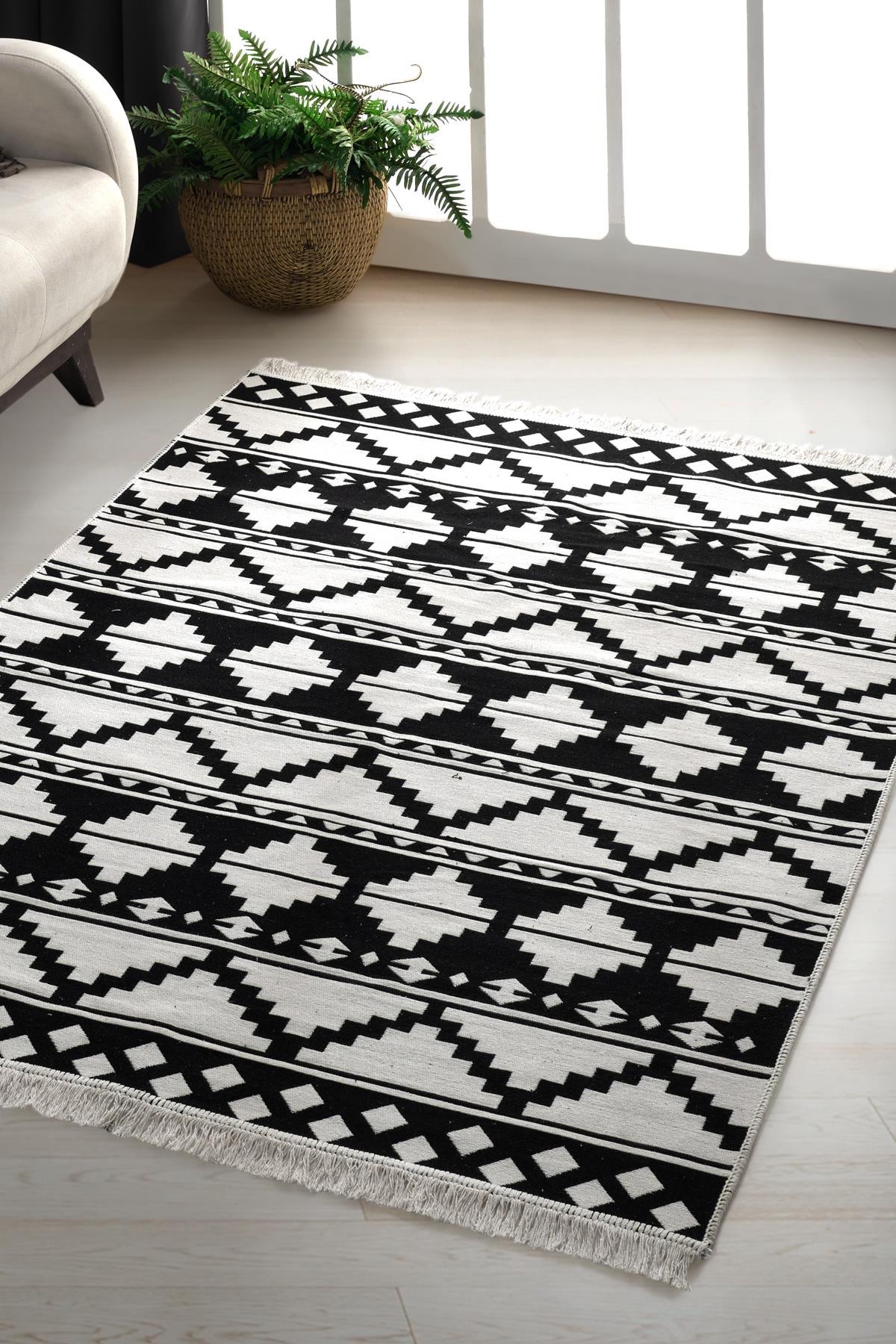 Anatolia Çift Taraflı Modern Dokuma Kilim