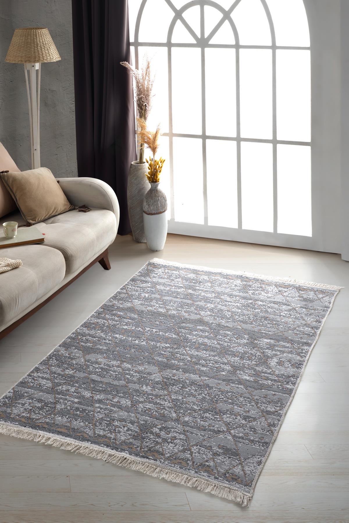 Anticato Çift Taraflı Modern Dokuma Kilim