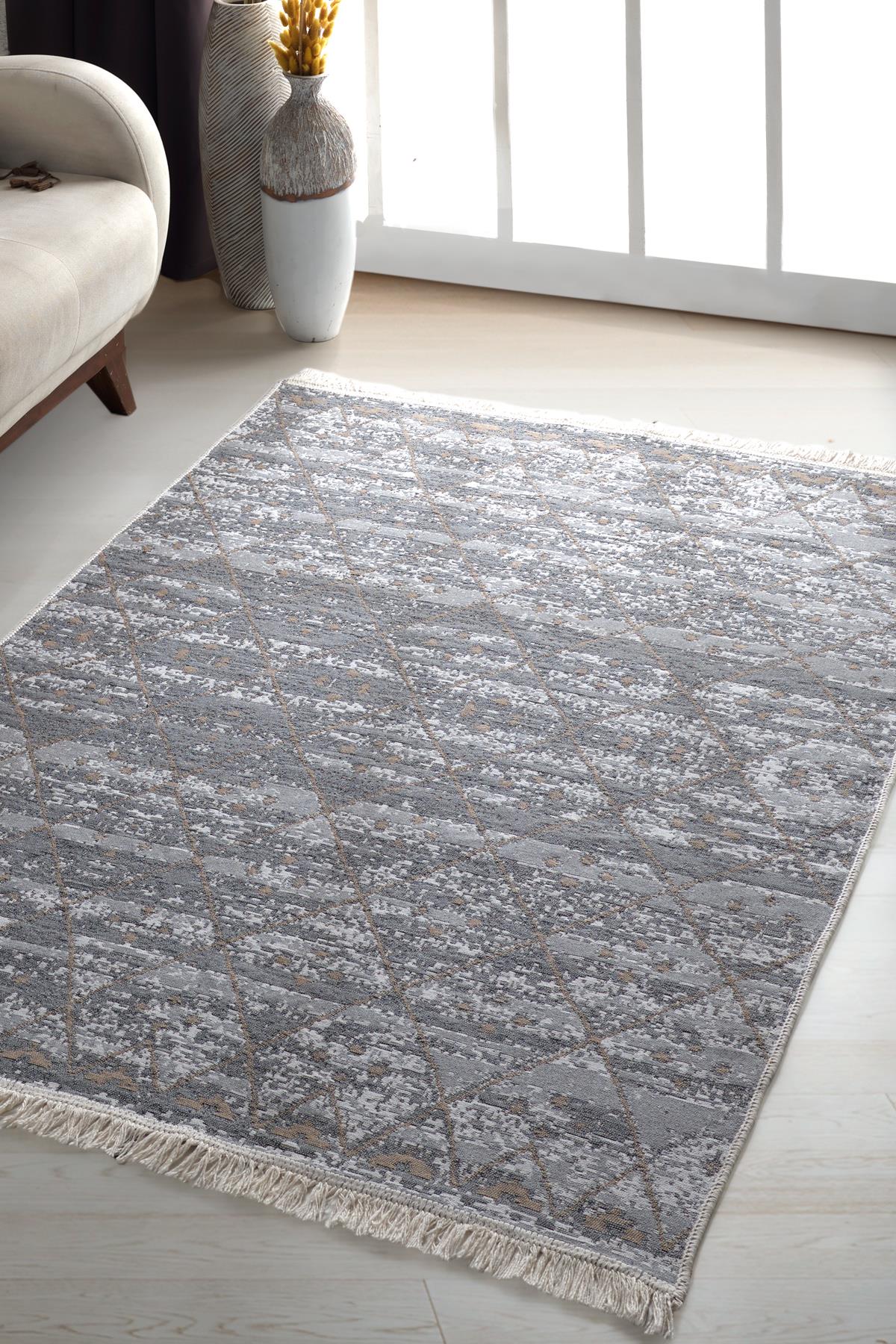 Anticato Çift Taraflı Modern Dokuma Kilim