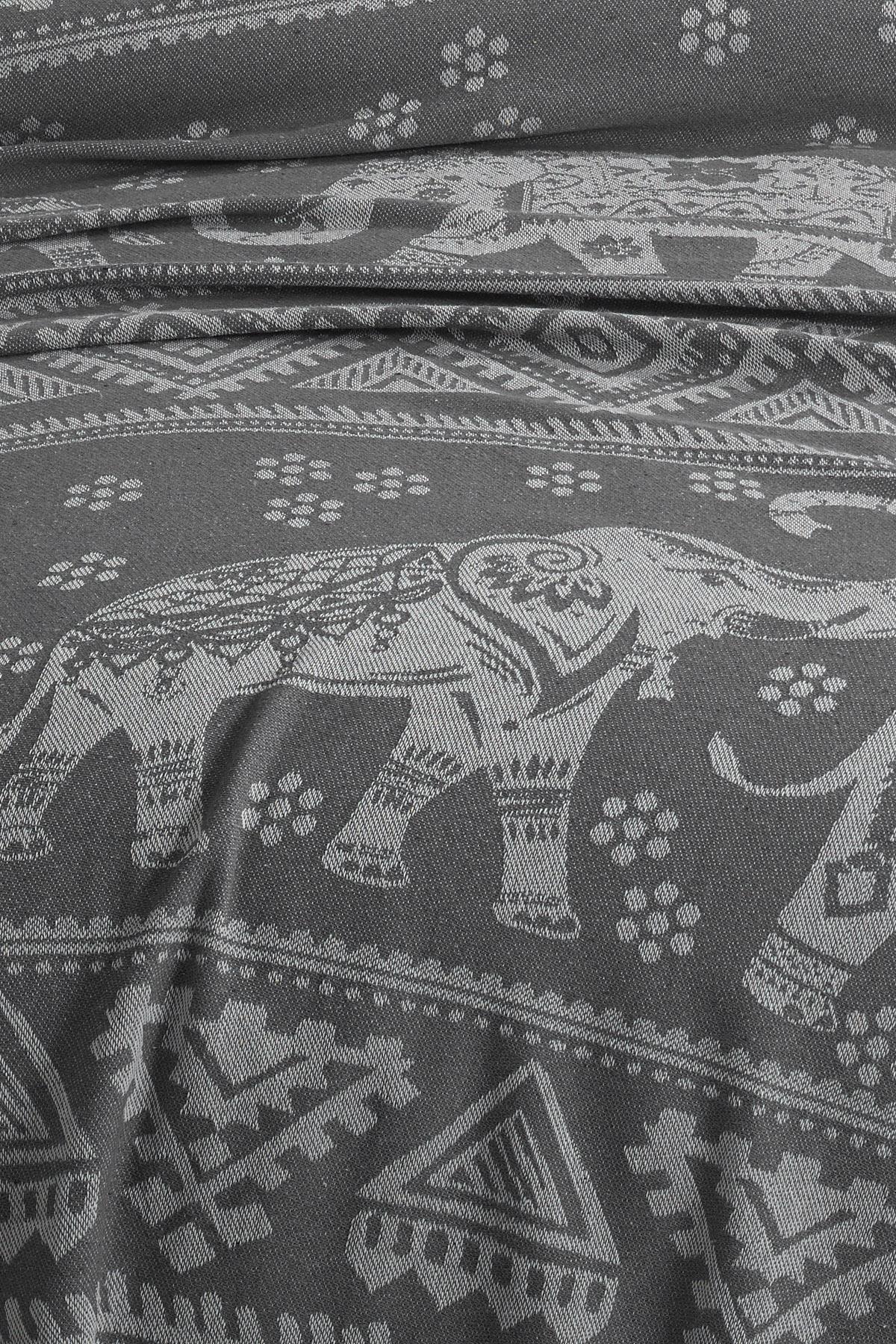 Elephant Çift Kişilik Yatak Örtüsü
