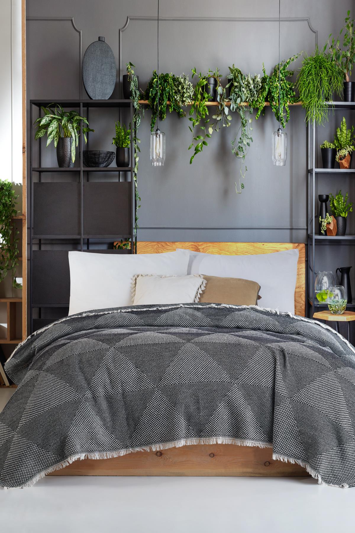 Pietra Eco Series Çift Kişilik Yatak Örtüsü 170x215 cm