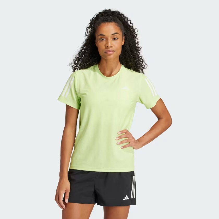 Adidas Own The Run Kadın T-Shirt IV5491 (IV5491) Yeşil