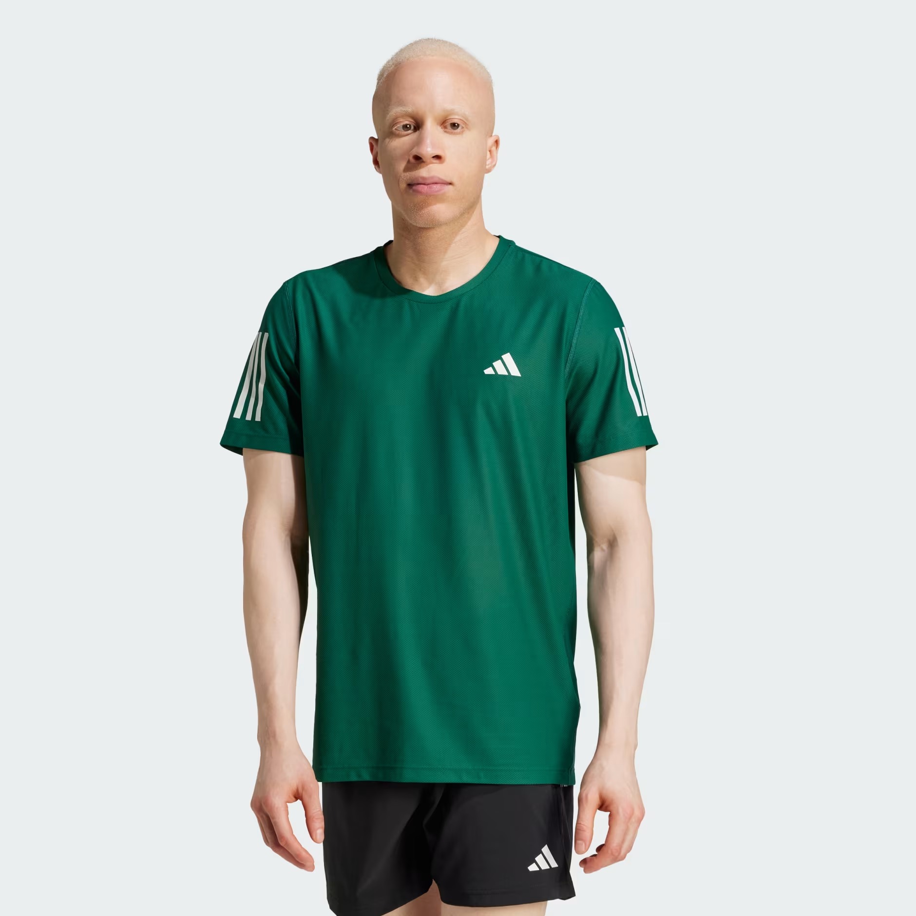 Adidas Own The Run Tee Erkek T-Shirt JC9787 (JC9787) Yeşil