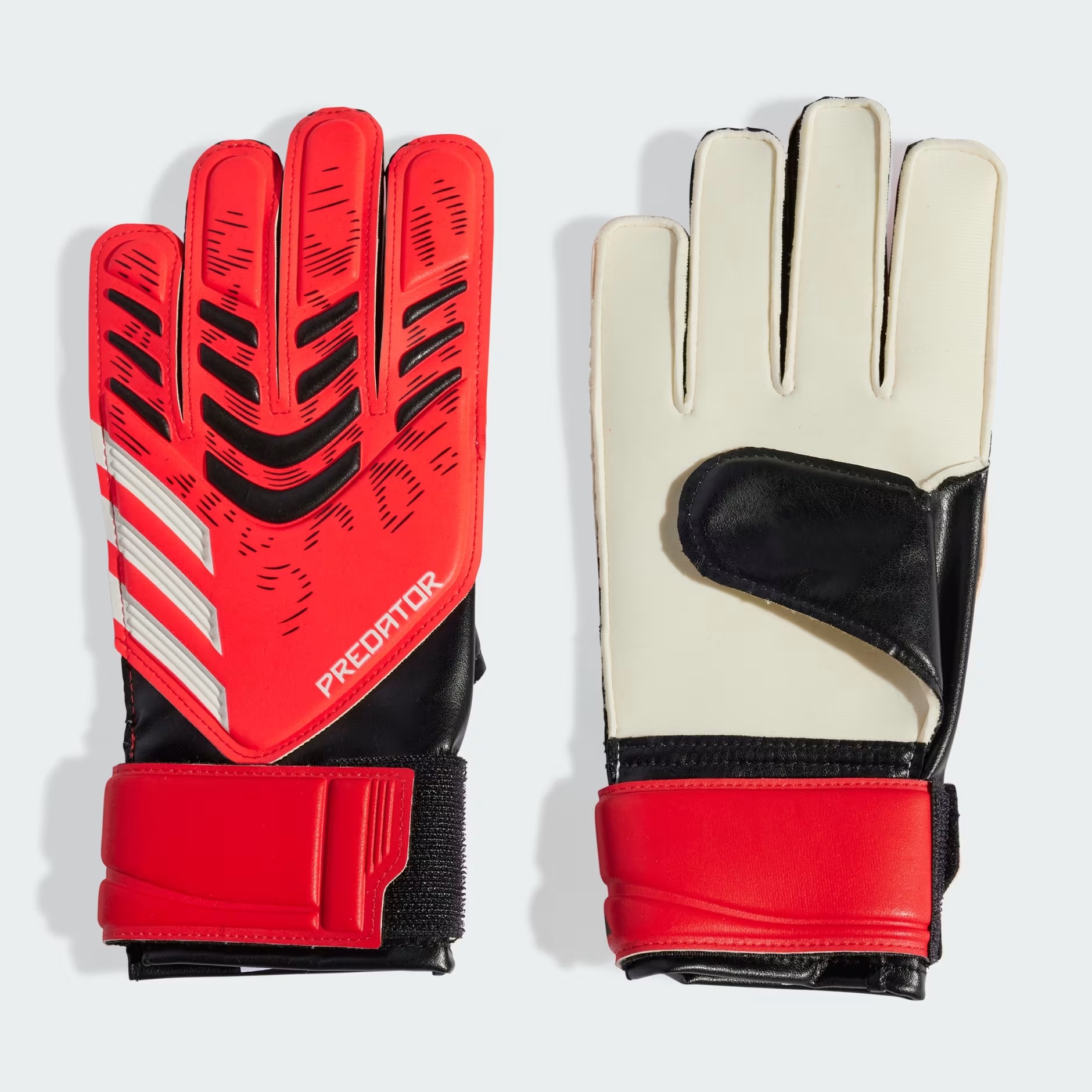 Adidas Predator Gl Trn Unisex Çocuk Kaleci Eldiveni JH3811 (JH3811) Kırmızı