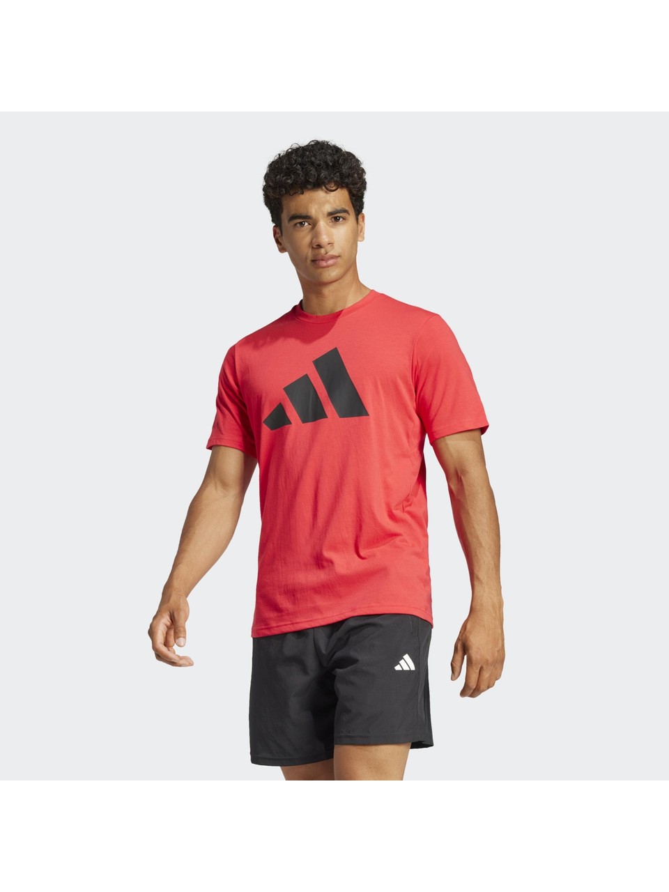 Adidas Tr-Es Fr Logo Erkek T-Shirt JC5345 (JC5345) Kırmızı