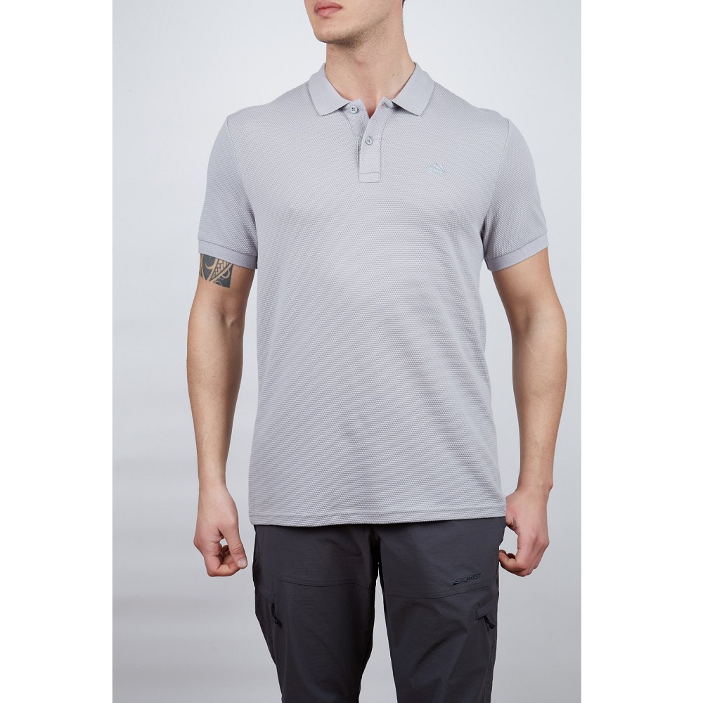 Alpinist Roc Erkek Polo T-Shirt (600603) Gri