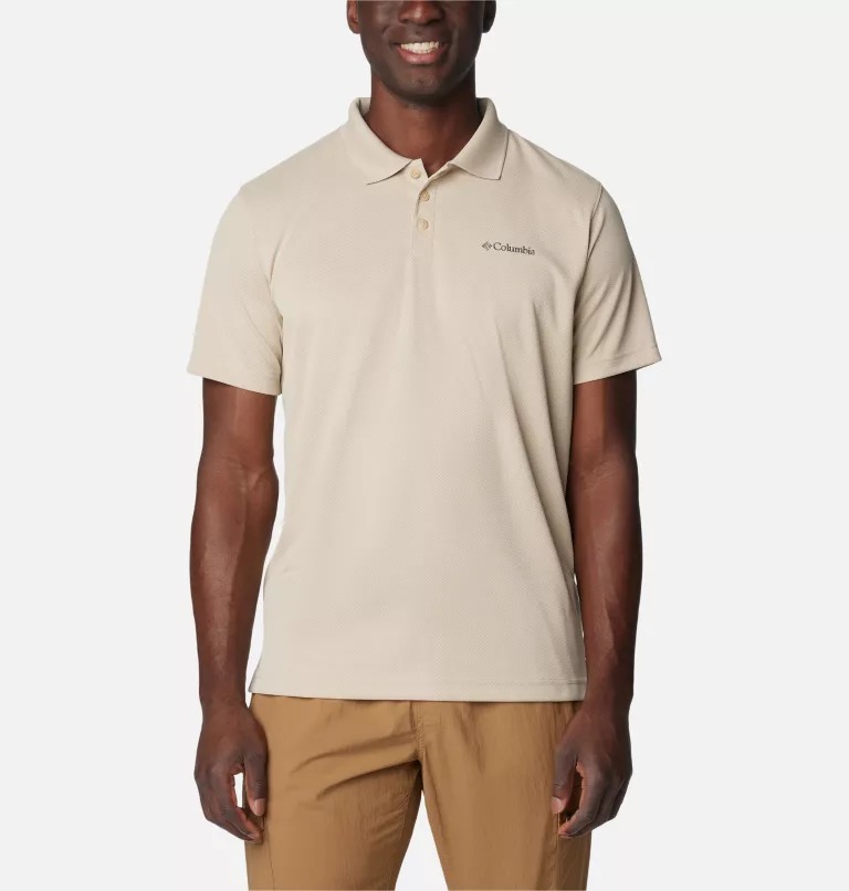 Columbia Am0126 Utilizer Erkek Polo T-shirt 1772051271 (1772051271) Bej
