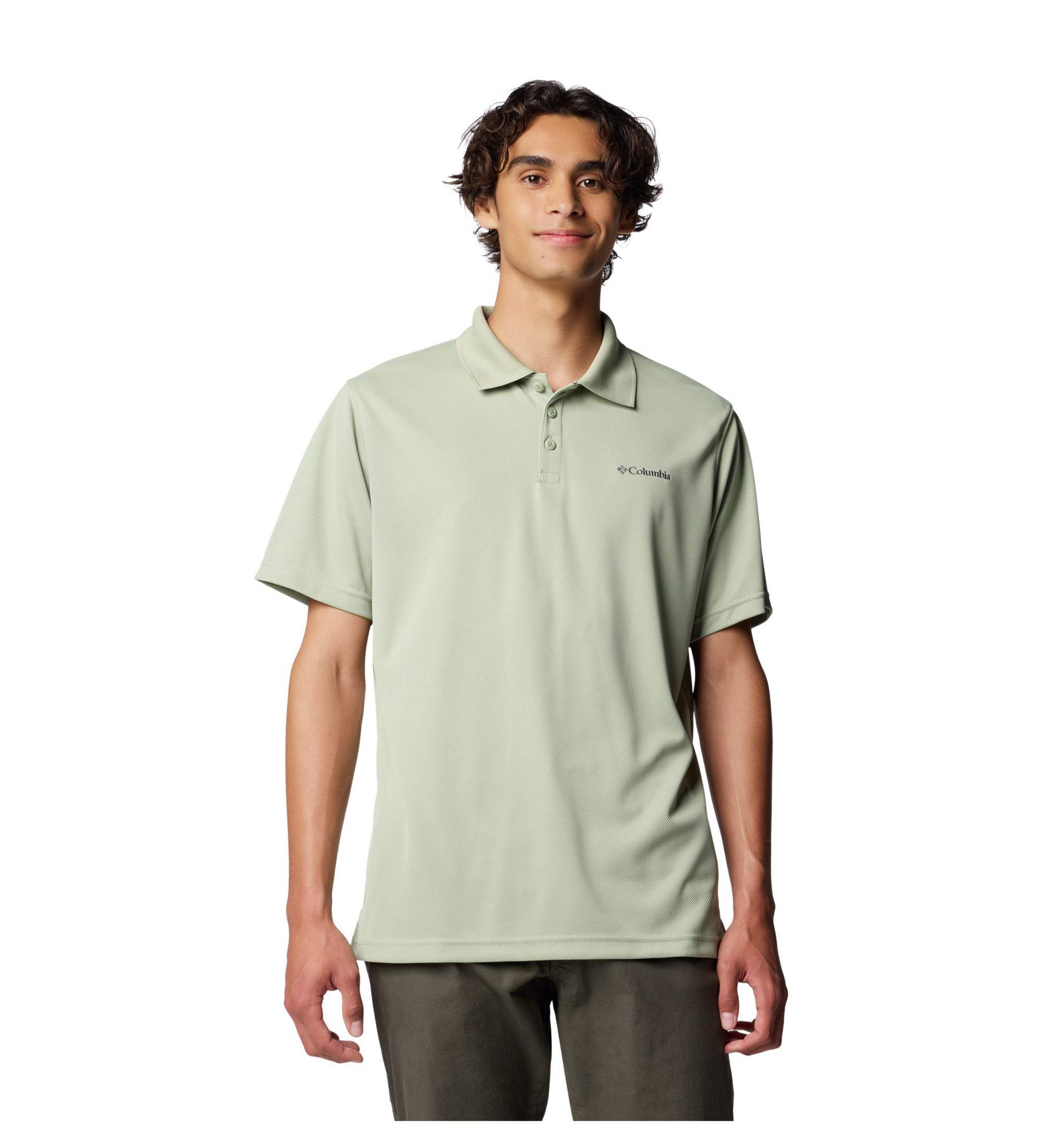 Columbia Am0126 Utilizer Erkek Polo T-shirt 1772051348 (1772051348) Yeşil