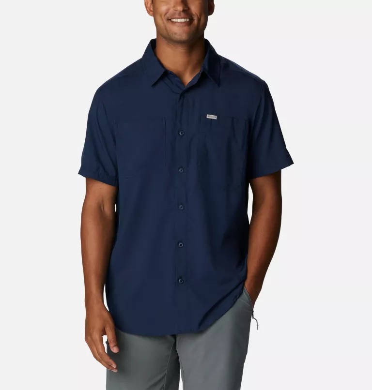 Columbia Am1517 Silver Ridge Utility Lite Erkek Gömlek 2030721464 (2030721464) Lacivert