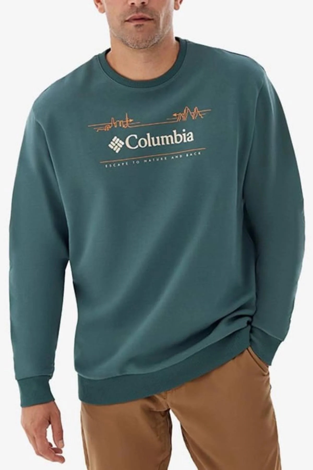 Columbia Cs0329 Csc Erkek Sweatshirt (9150171353) Yeşil