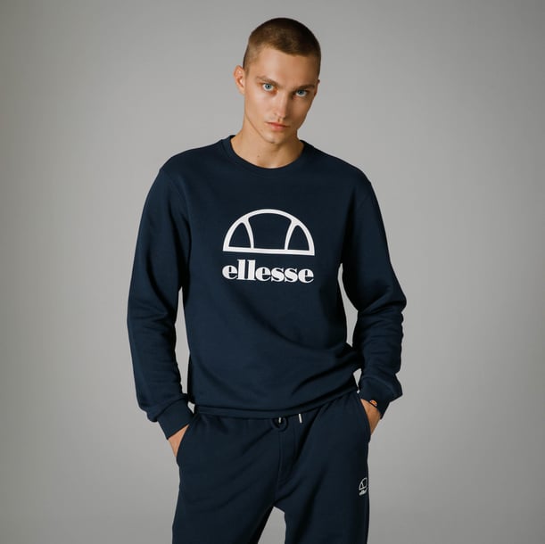 Ellesse Erkek Sweatshirt (EM255) Lacivert