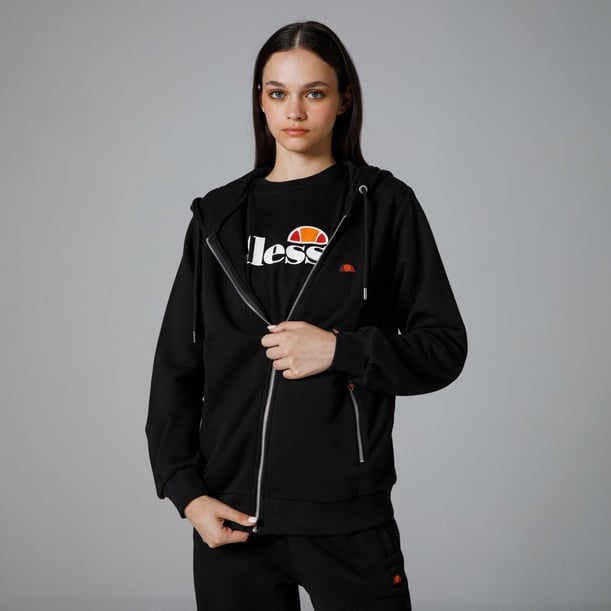 Ellesse Kadın Fermuarlı Sweatshirt (EF171) Siyah