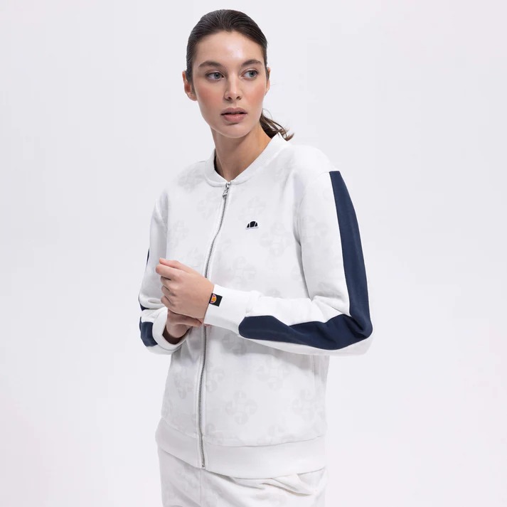 Ellesse Kadın Fermuarlı Sweatshirt EF375 EF375 Beyaz