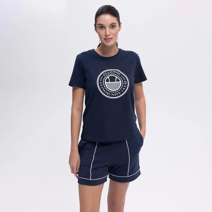 Ellesse Kadın T-shirt EF444 EF444 Lacivert