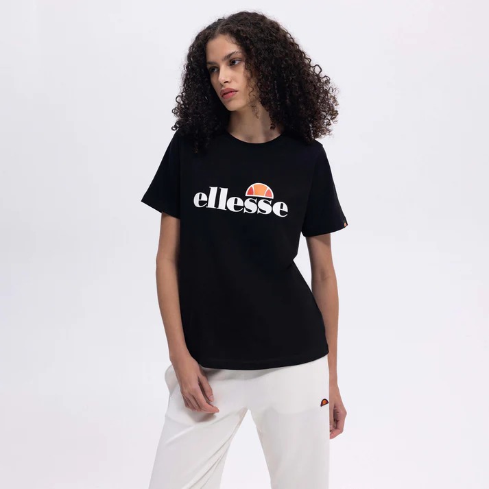 Ellesse Kadın T-shirt EF448 EF448 Siyah