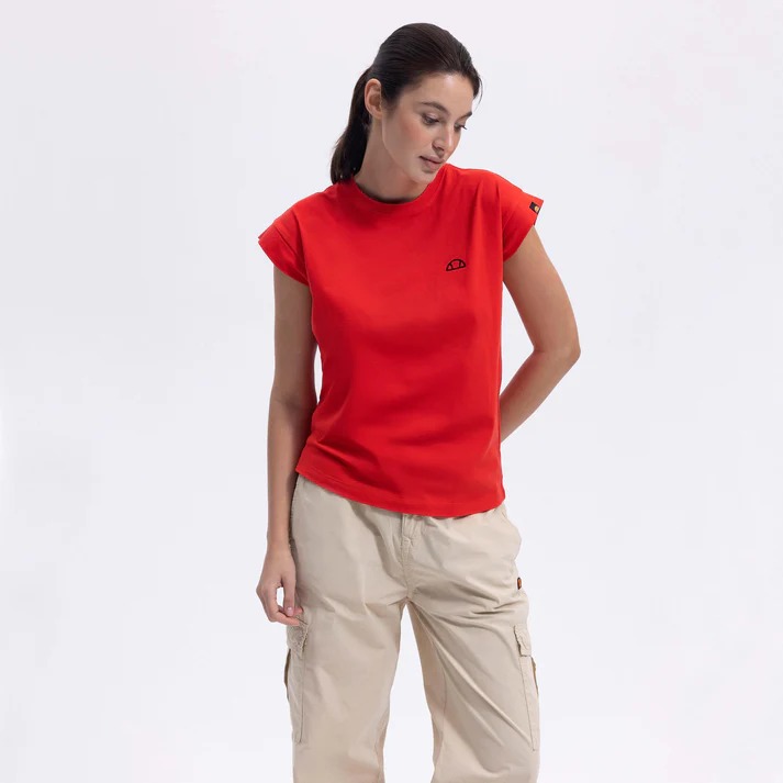 Ellesse Kadın T-shirt EF450 EF450 Kırmızı