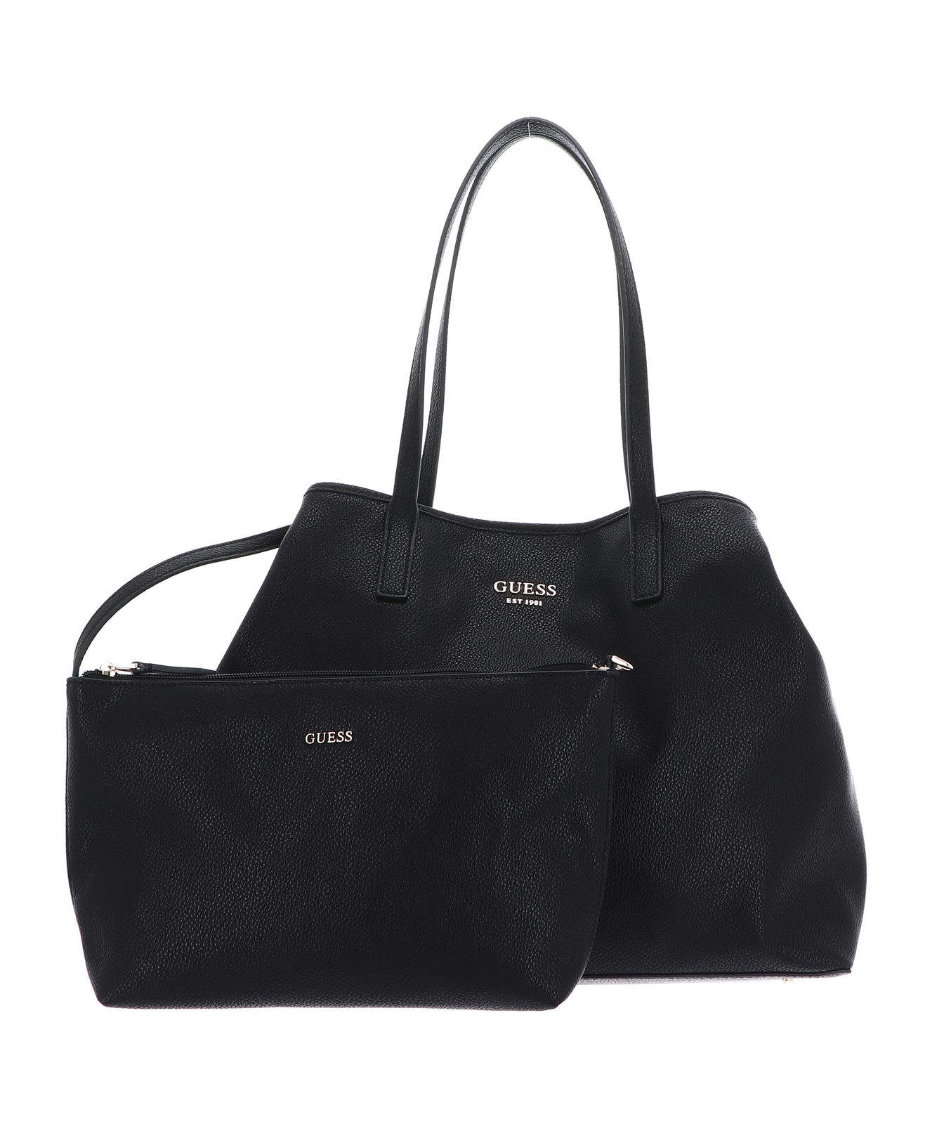 Guess Vikky II Tote L Kadın Çanta HWVG9318290 (HWVG9318290) Siyah