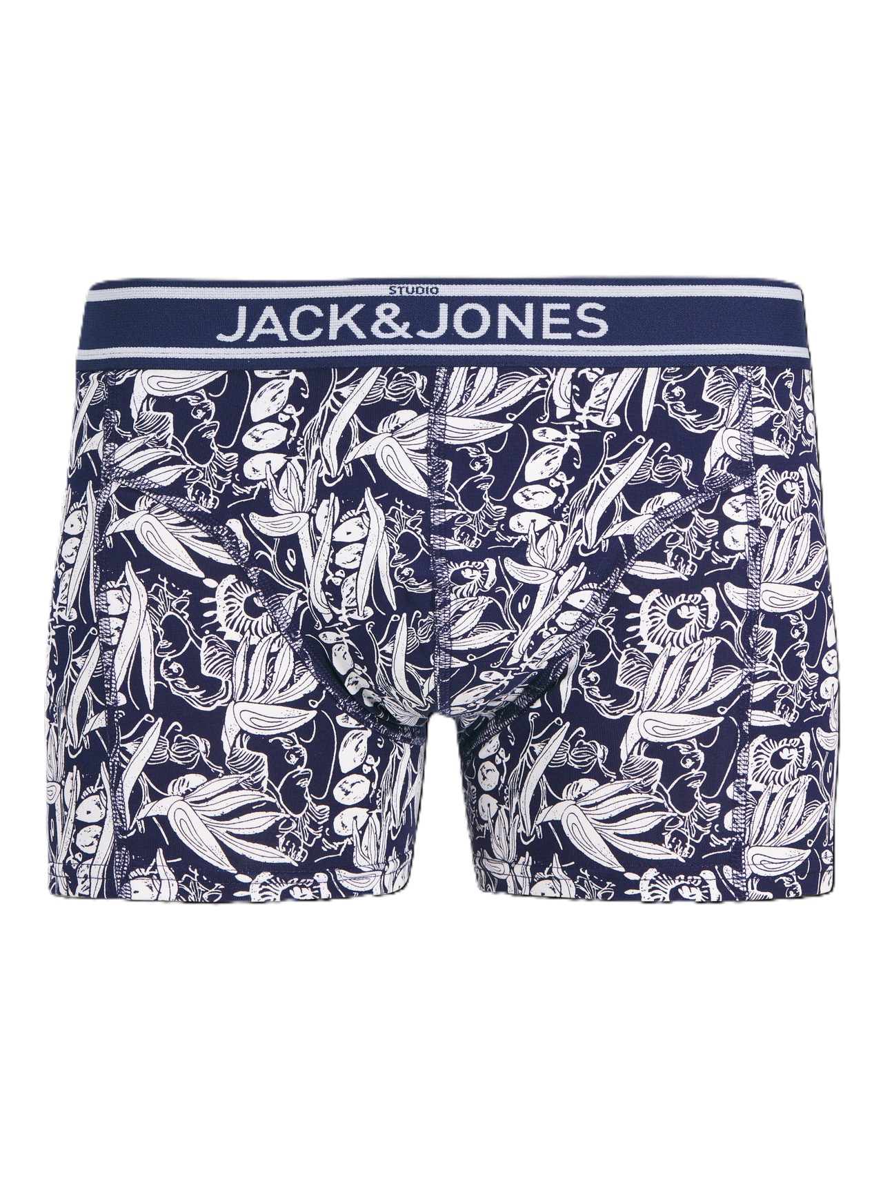 Jack&Jones Jacretro Flower Trunks 3'lü Erkek Boxer 12273135 (12273135) Çok Renkli