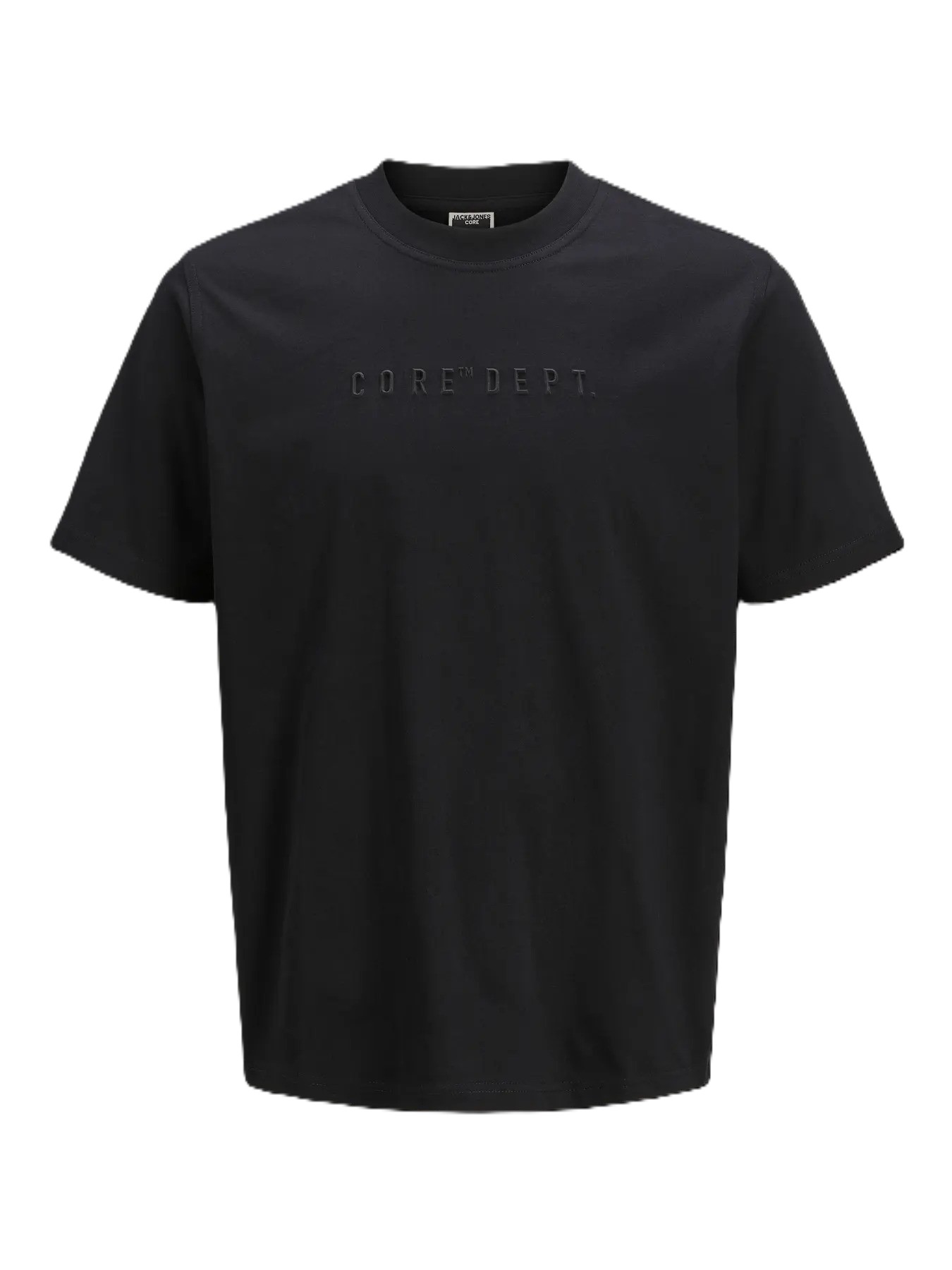 Jack&Jones Jcorecharge Mold Tee Ss Erkek T-shirt 12273070 12273070 Siyah