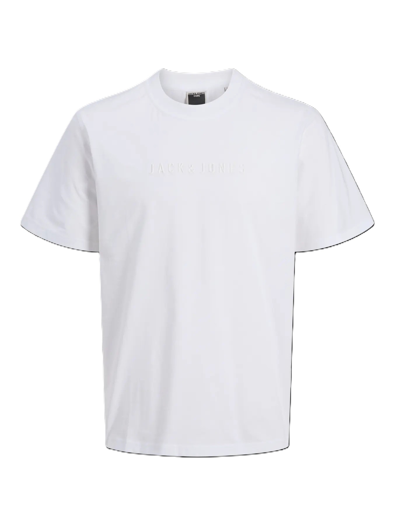 Jack&Jones Jcorecharge Mold Tee Ss Erkek T-shirt 12273070 12273070 Beyaz