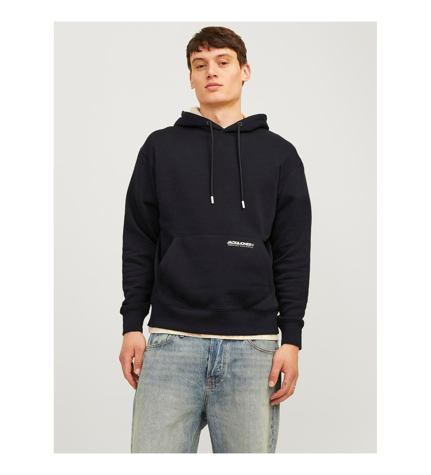 Jack & Jones Jjelegacy Erkek Sweatshirt (12256534) Siyah