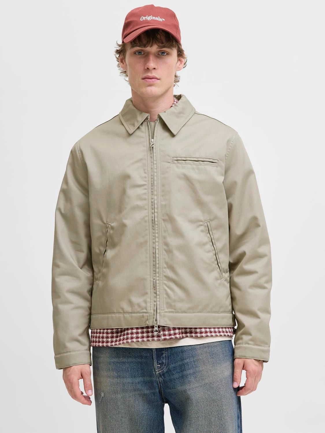 Jack&Jones Jornorrebro Worker Erkek Ceket 12282903 (12282903) Bej
