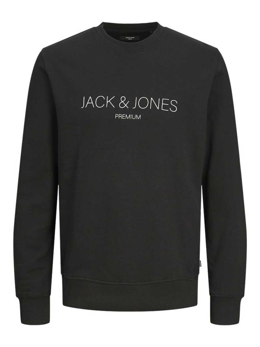 Jack & Jones Jprblajared Erkek Sweatshirt (12261873) Siyah