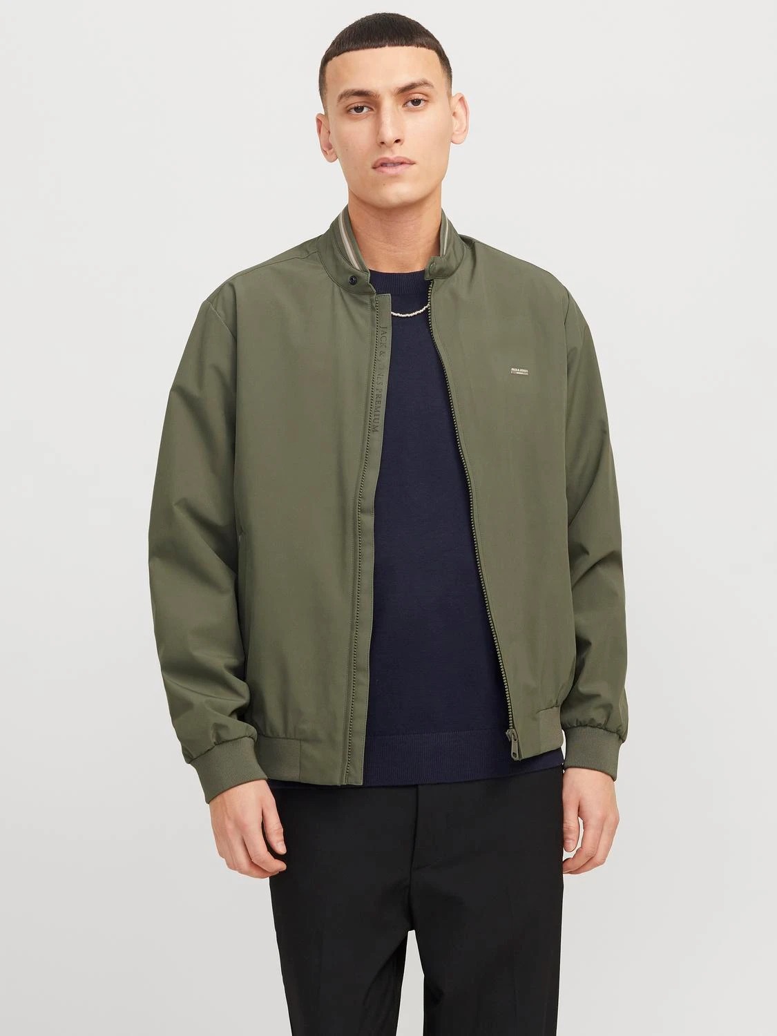 Jack&Jones Jprblubrad Erkek Bomber Ceket 12273393 (12273393) Yeşil