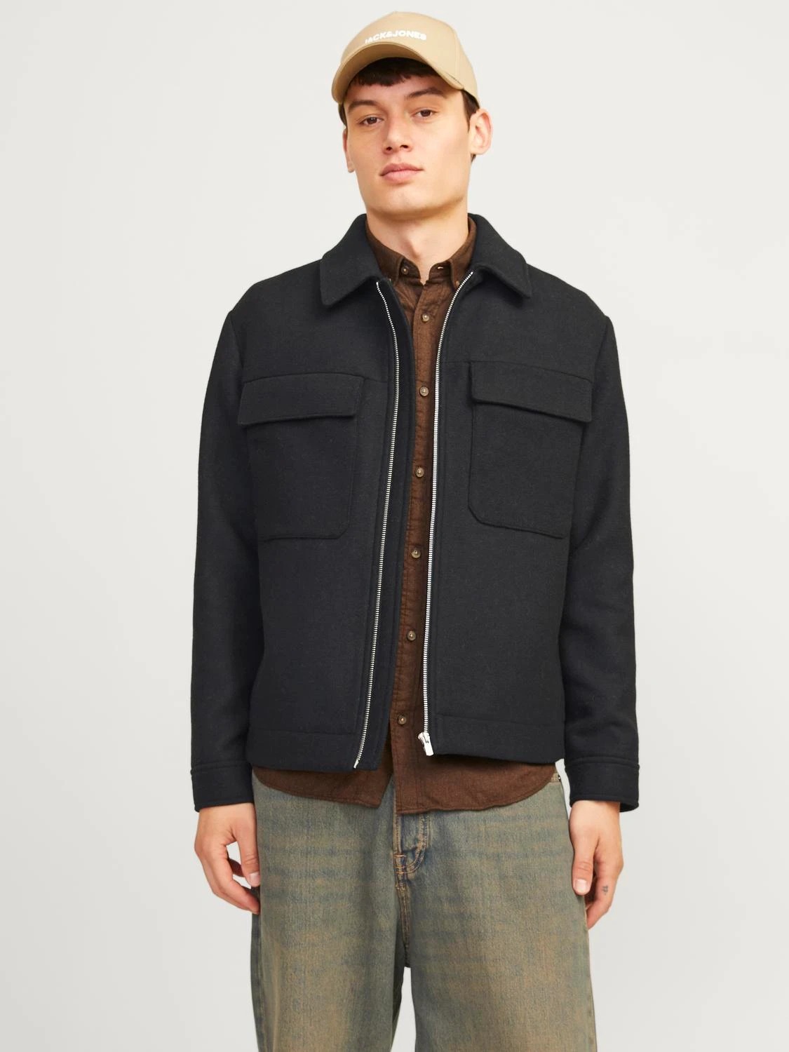 Jack & Jones Jprblurussel Erkek Ceket (12259393) Siyah