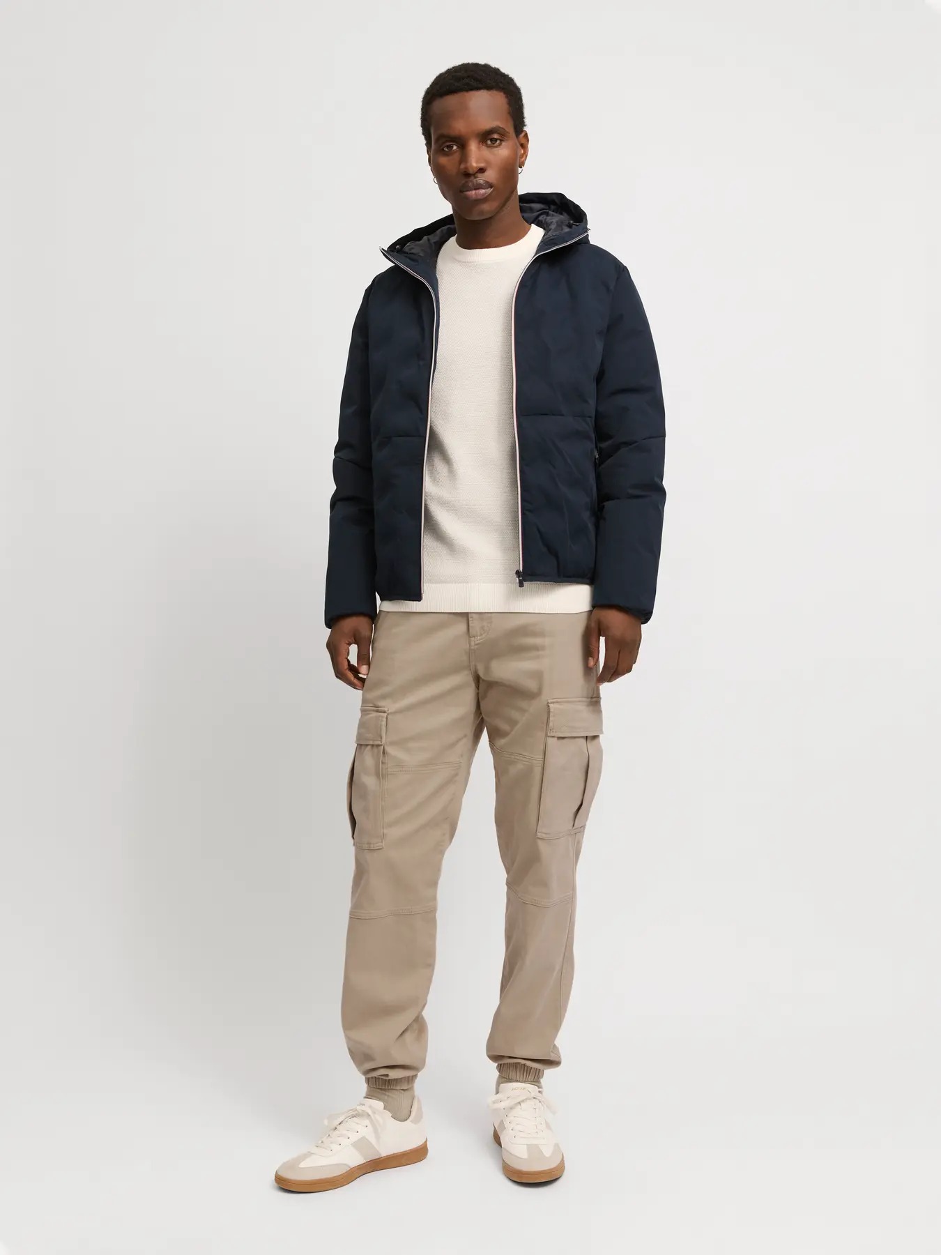 Jack&Jones Jpstkane Jonnie Cuffed Erkek Cargo Pantolon 12268261 (12268261) Bej