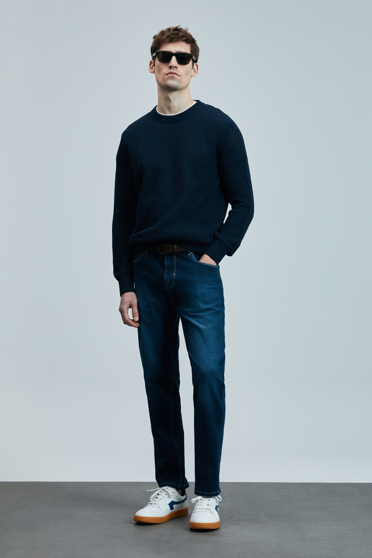 Lufian Dante Erkek Denim Pantolon 111200200 (111200200) Mavi