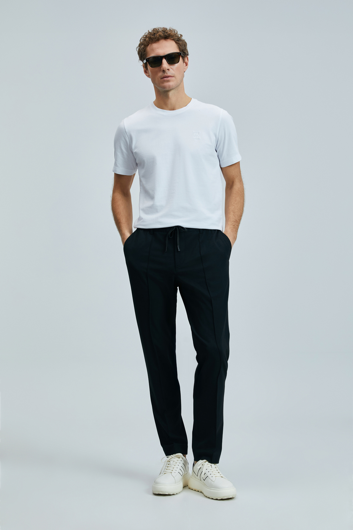 Lufian Simon Smart Erkek Chino Pantolon 111190337 (111190337) Siyah