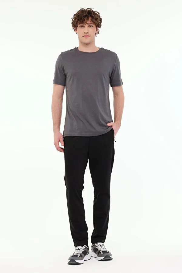 Lumberjack 5M Mb Ct121 T.Pant 5Fx Erkek Eşofman Altı 101939502 (101939502) Siyah