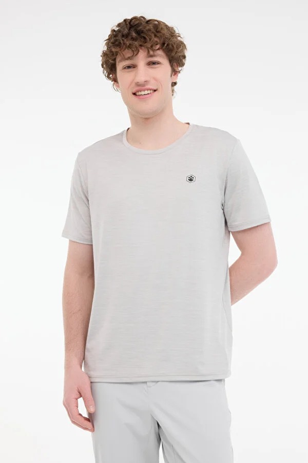 Lumberjack 5M Mb Ct1328 Mln T-Sh 5Fx Erkek T-shirt 101939424 (101939424) Gri
