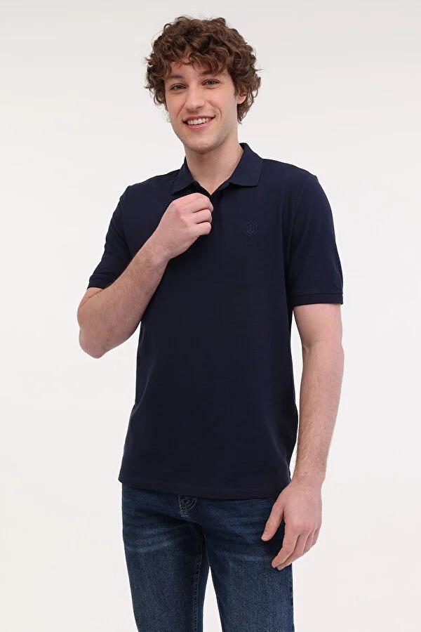 Lumberjack 5M Mb Ct953 5Fx Erkek Polo T-shirt 101939531 (101939531) Lacivert