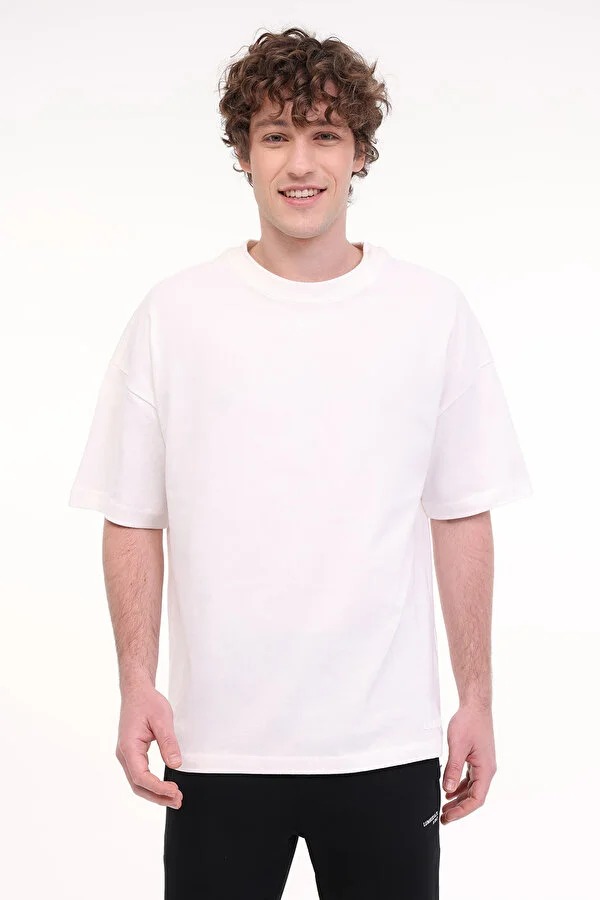 Lumberjack 5M Mb Ros 11Hs113 5Fx Erkek T-shirt 101939549 (101939549) Beyaz