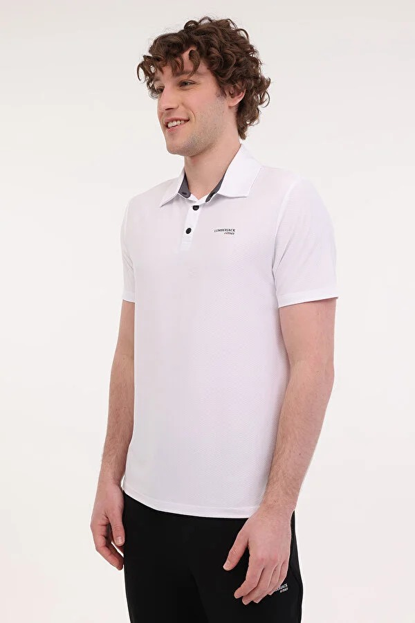 Lumberjack 5M Ml Hope 12Itl401 5Fx Erkek Polo T-shirt 101940196 (101940196) Beyaz