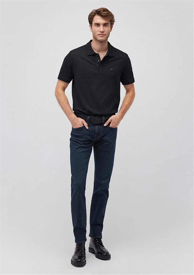 Mavi Jake Mossy Shaded Lux Black Erkek Skinny Denim Pantolon (M0042287868) Mavi