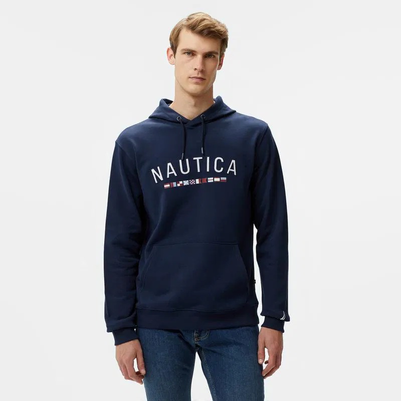 Nautica Erkek Kapüşonlu Sweatshirt K47045T (K47045T) Lacivert