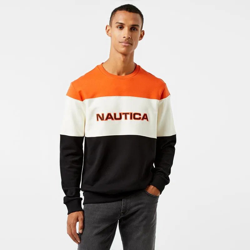 Nautıca Erkek Sweatshirt K47469T (K47469T) Turuncu