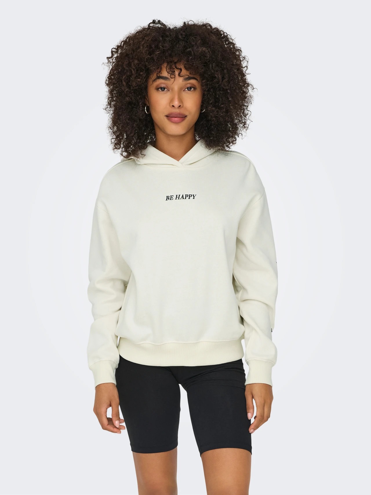 Only Onlcassie Kadın Sweatshirt (15329874) Ekru