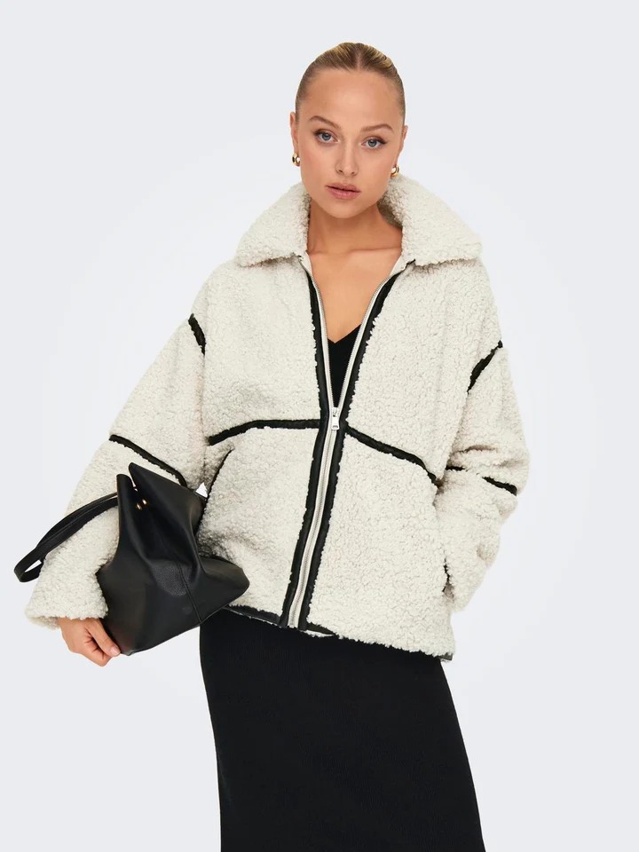 Only Onlparis Teddy Kadın Ceket 15322440 (15322440) Beyaz