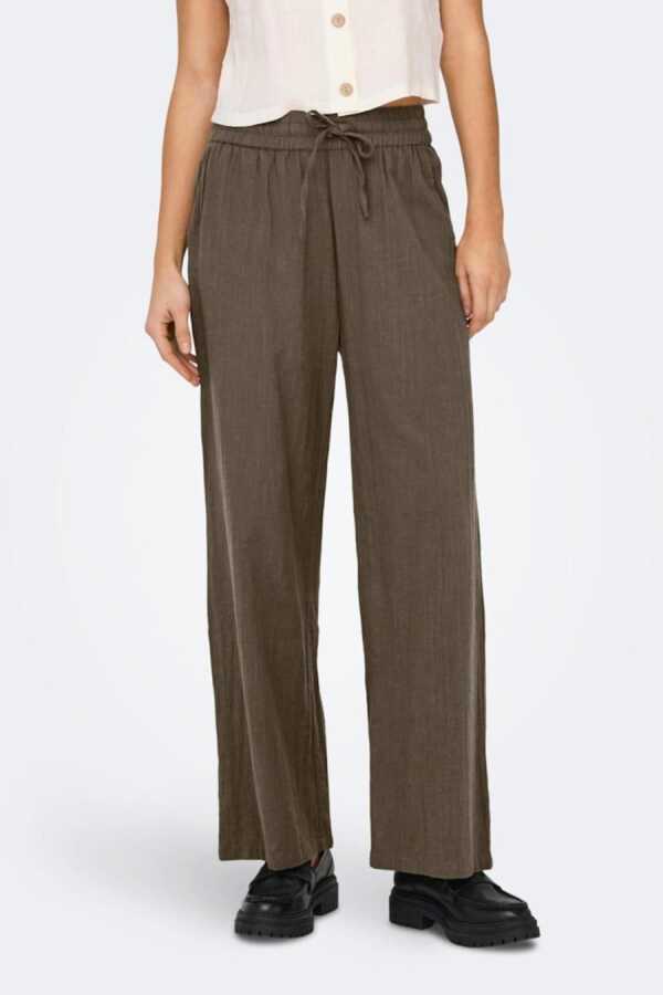 Only Onltizana Cotton Loose Kadın Pantolon 15319090 (15319090) Kahve