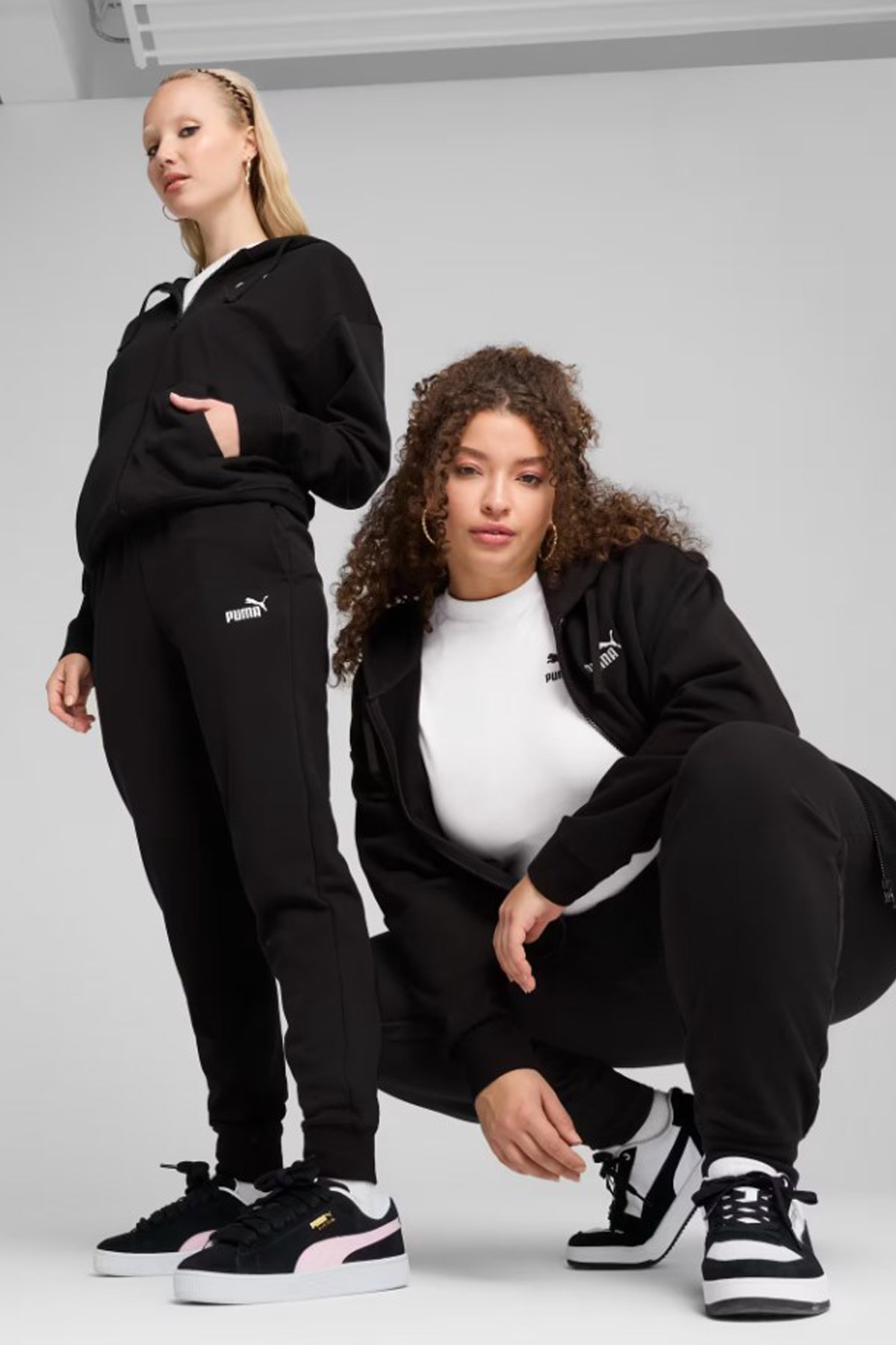 Puma Ess No.1 Logo Sweatpants Kadın Eşofman Altı 68245001 (68245001) Siyah