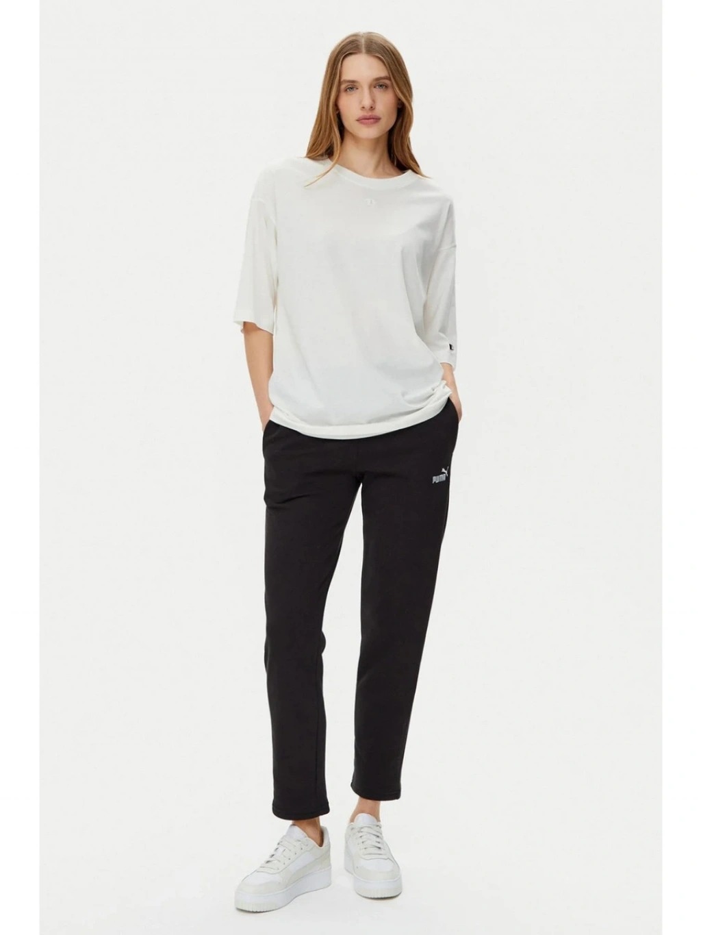 Puma Ess No.1 Logo Sweatpants Kadın Eşofman Altı 68245401 (68245401) Puma Black