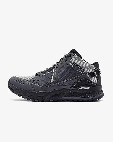 Skechers Arch Fit Escape Plan Erkek Outdoor Bot (237549 GYBK) Gri