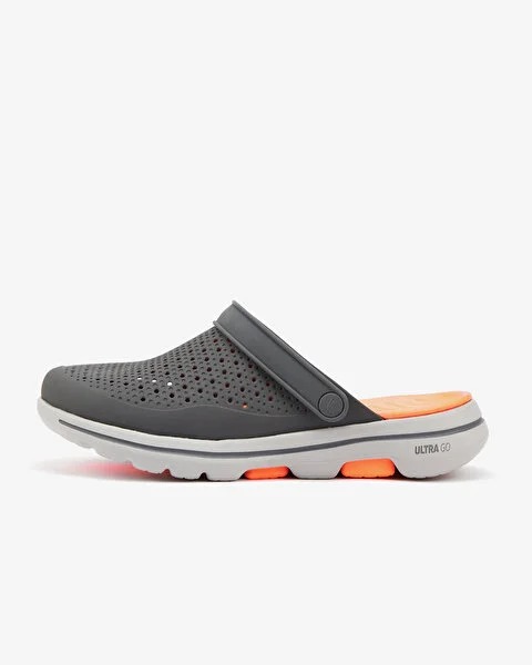 Skechers Go Walk 5 Foamies - Astonished Erkek Terlik (243002 CCOR) Gri
