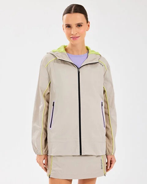 Skechers W Fullzip Kadın Ceket (S2510116-102) Bej