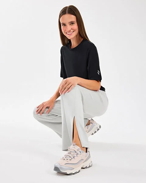 Skechers W Lounge Regular Wide Leg Kadın Eşofman Altı (S2510057-035) Gri